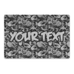 Skulls Large Rectangle Car Magnet (Personalized)