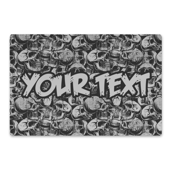 Custom Skulls Large Rectangle Car Magnet (Personalized)