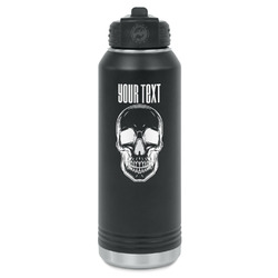 Skulls Water Bottles - Laser Engraved (Personalized)