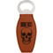 Skulls Leather Bar Bottle Opener - Single