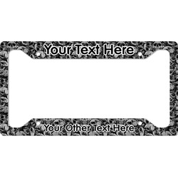 Skulls License Plate Frame - Style A (Personalized)
