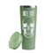 Skulls Light Green RTIC Everyday Tumbler - 28 oz. - Lid Off