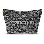 Skulls Makeup Bag - Small - 8.5"x4.5" (Personalized)