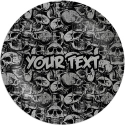 Skulls Melamine Plate (Personalized)