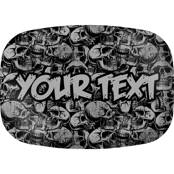 Custom Skulls Melamine Platter (Personalized)