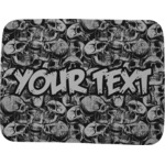 Skulls Memory Foam Bath Mat - 48"x36" (Personalized)