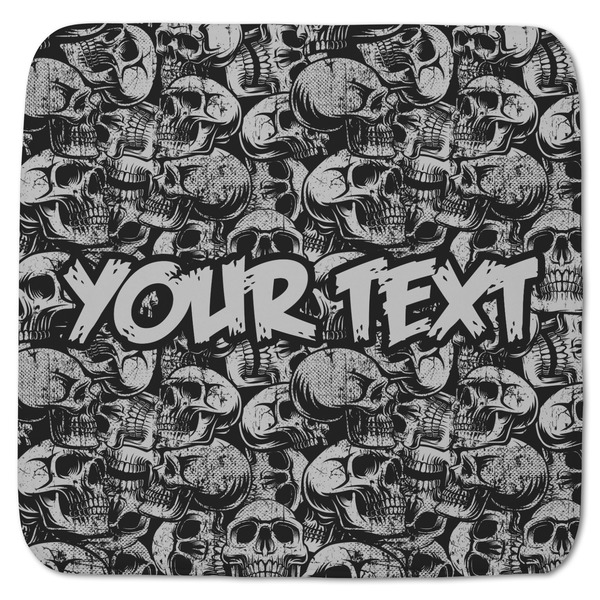 Custom Skulls Memory Foam Bath Mat - 48"x48" (Personalized)