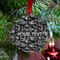 Skulls Metal Ball Ornament - Lifestyle