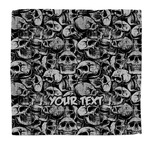 Skulls Microfiber Dish Rag (Personalized)