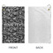 Skulls Microfiber Golf Towels - Small - APPROVAL