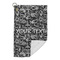 Skulls Microfiber Golf Towels Small - FRONT FOLDED