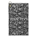 Skulls Microfiber Golf Towel - Small (Personalized)