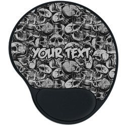 Skulls Mouse Pad with Wrist Support