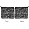 Skulls Neoprene Coin Purse - Front & Back (APPROVAL)