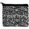 Skulls Neoprene Coin Purse - Front