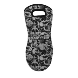 Skulls Neoprene Oven Mitt - Single w/ Name or Text