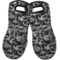 Skulls Neoprene Oven Mitt -Set of 2 - Front