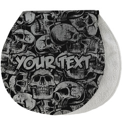 Skulls Burp Pad - Velour w/ Name or Text