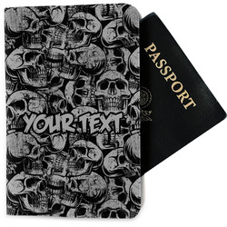 Skulls Passport Holder - Fabric (Personalized)
