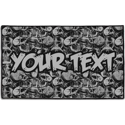 Skulls Door Mat - 60"x36" (Personalized)