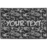 Skulls Door Mat - 36"x24" (Personalized)