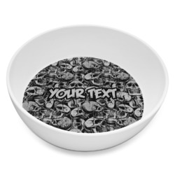 Skulls Melamine Bowl - 8 oz (Personalized)