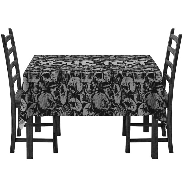 Custom Skulls Tablecloth (Personalized)