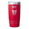 Skulls Red Polar Camel Tumbler - 20oz - Single Sided - Approval