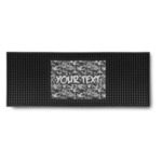 Skulls Rubber Bar Mat (Personalized)