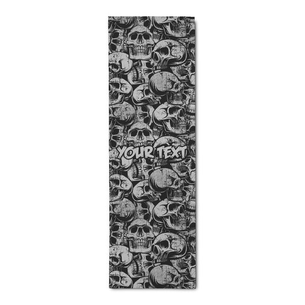 Custom Skulls Runner Rug - 2.5'x8' w/ Name or Text