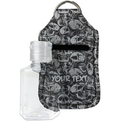 Skulls Hand Sanitizer & Keychain Holder (Personalized)