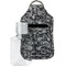 Skulls Sanitizer Holder Keychain - Small with Case