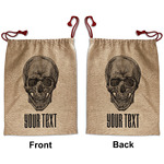 Skulls Santa Sack - Front & Back (Personalized)