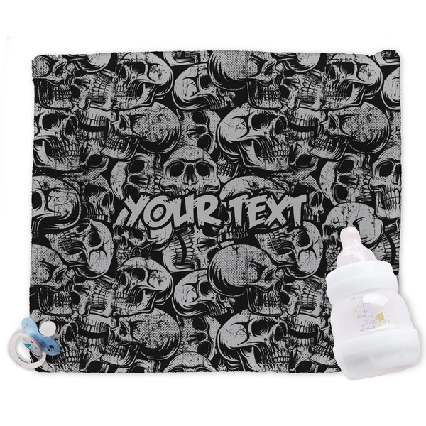 Custom Skulls Security Blanket (Personalized)