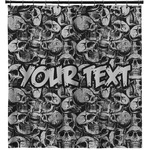 Skulls Shower Curtain (Personalized)