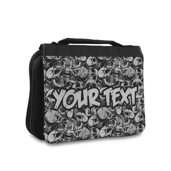 Custom Skulls Toiletry Bag - Small (Personalized)