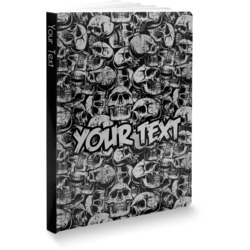 Skulls Softbound Notebook - 7.25" x 10" (Personalized)