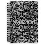 Skulls Spiral Notebook (Personalized)