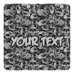 Skulls Square Decal - XLarge (Personalized)