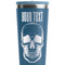 Skulls Steel Blue RTIC Everyday Tumbler - 28 oz. - Close Up