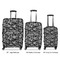 Skulls Suitcase Set 1 - APPROVAL