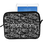 Skulls Tablet Case / Sleeve - Large (Personalized)