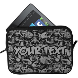 Skulls Tablet Case / Sleeve (Personalized)