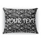 Skulls Throw Pillow (Rectangular - 12x16)