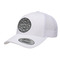 Skulls Trucker Hat - White (Personalized)