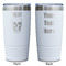 Skulls White Polar Camel Tumbler - 20oz - Double Sided - Approval