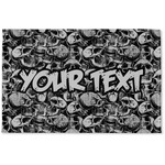 Skulls Woven Mat (Personalized)