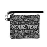 Skulls Wristlet ID Case w/ Name or Text