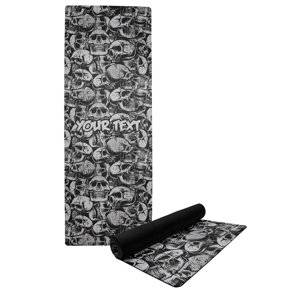 Custom Skulls Yoga Mat (Personalized)