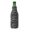 Skulls Zipper Bottle Cooler - FRONT (bottle)